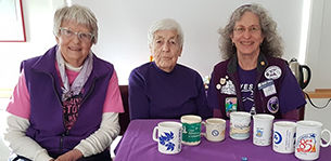 Trefoil Guild's together for luncheons to celebrate World Thinking Day.